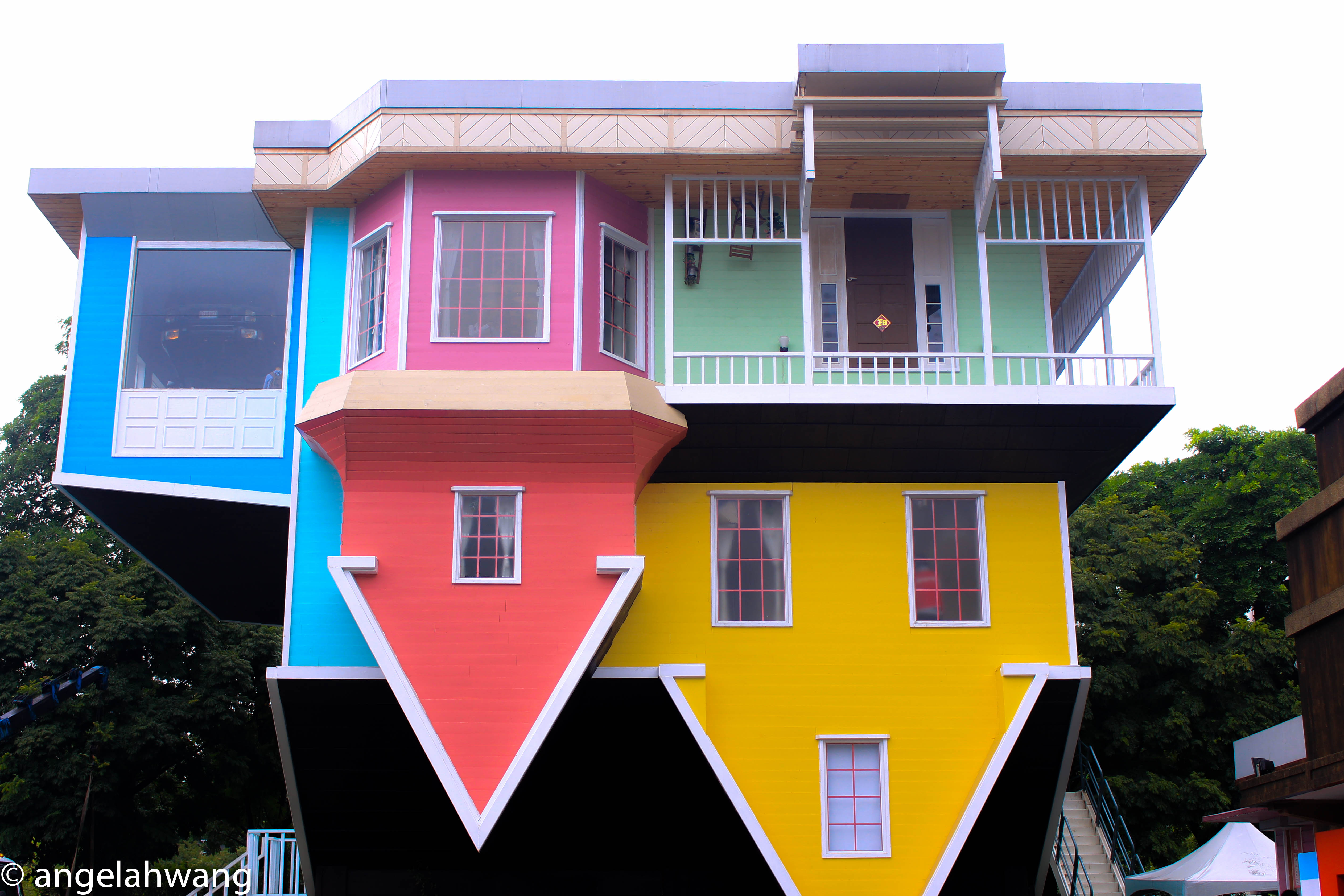 The Upside Down House in Taipei · Angela Hwang